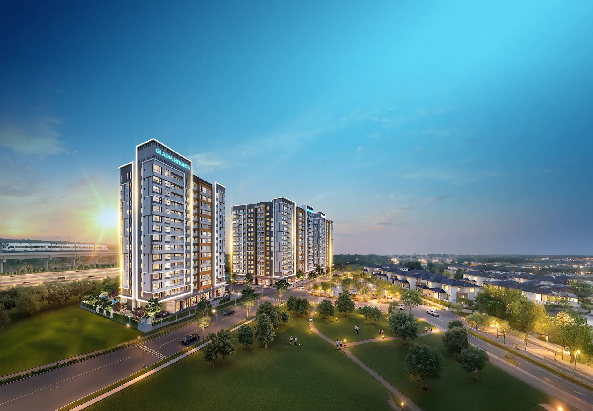 Palm River hay Gladia Heights: hai lựa chọn ở Bình Trưng