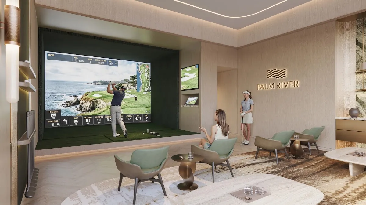 Phòng golf mô phỏng